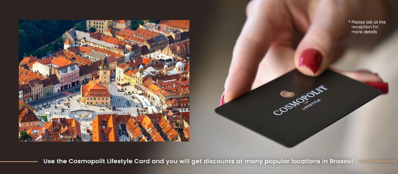 Cosmopolit Booking Brasov Ngoại thất bức ảnh